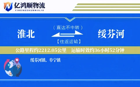 淮北到绥芬河物流公司
