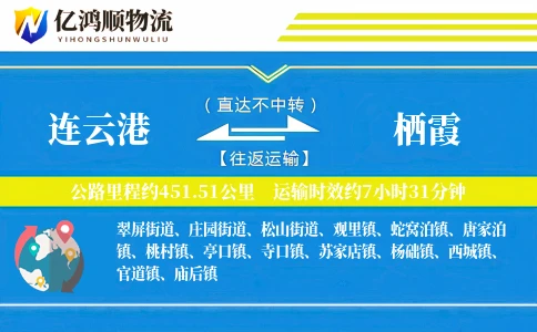 连云港到栖霞物流公司