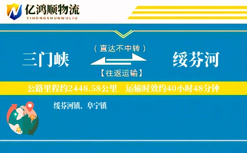 三门峡到绥芬河物流公司