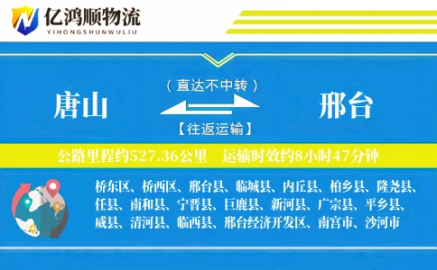 唐山到邢台物流公司