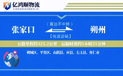 张家口到朔州物流公司